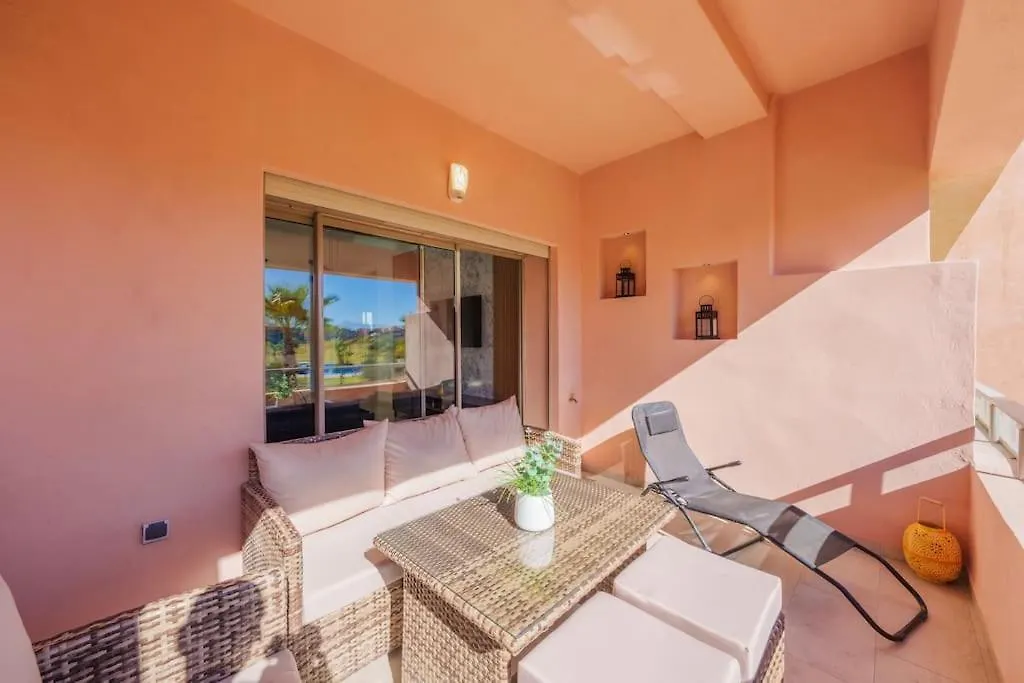 Luxury Apartment Golf & Pool View - Wifi Marakeş Fas